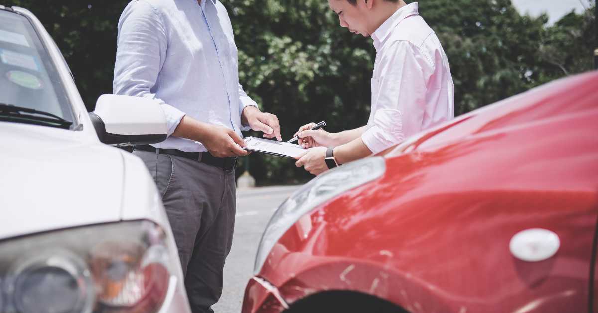 Reclamación por accidente automovilístico